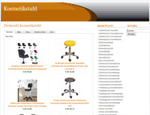 Tablet Screenshot of kosmetikstuhl.org